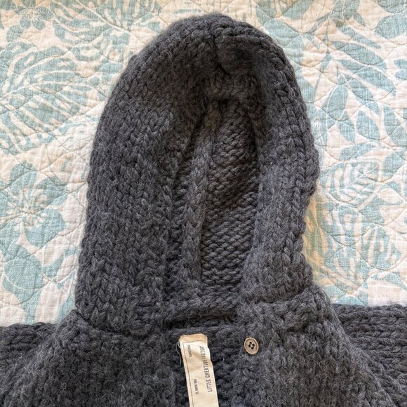 Little Creative Factory Knit Gary Wool Hooded Cardigan 2-4Y - Picture 3 of 6